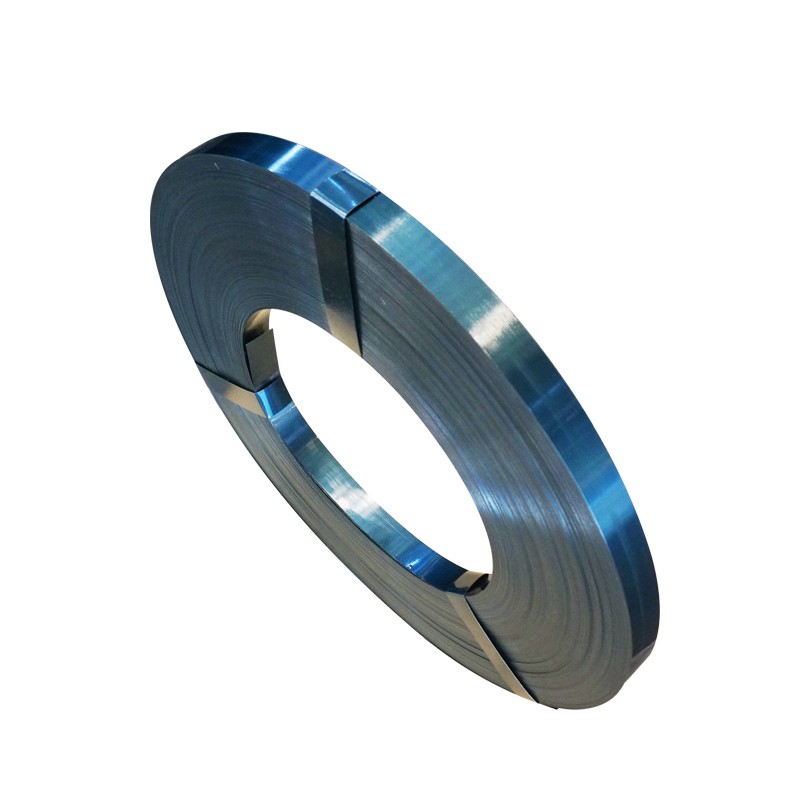 Blue Oiled Steel Strapping