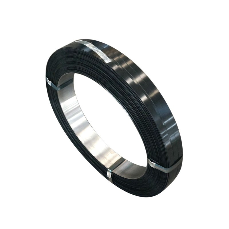 Oscillated Black Steel Strapping