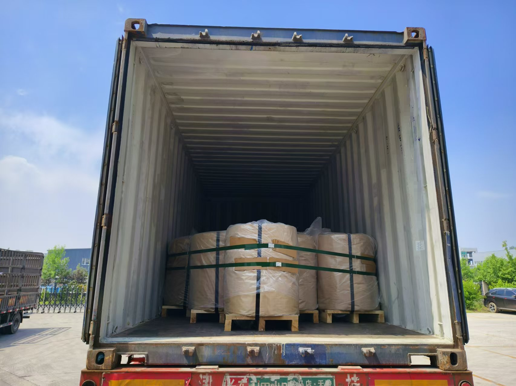 Delivery of steel strapping to Germany customers (图2)