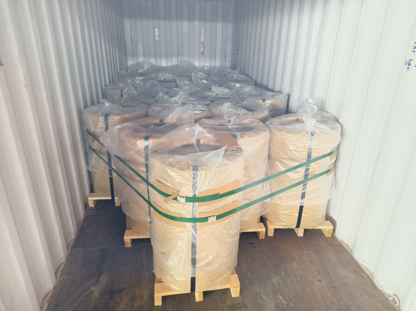 Delivery of steel strapping to Germany customers (图1)