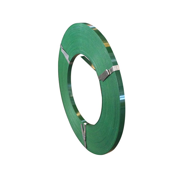 Green Painted Steel Strapping