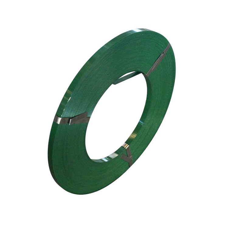 Green Painted Steel Strapping